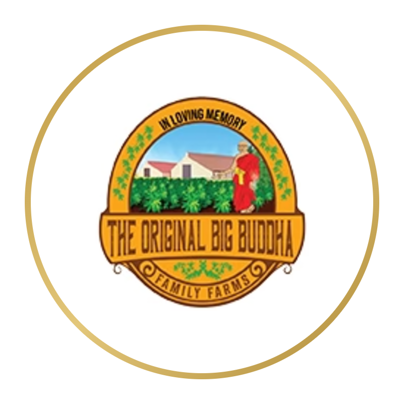 The Original Big Buddha Family Farms logo