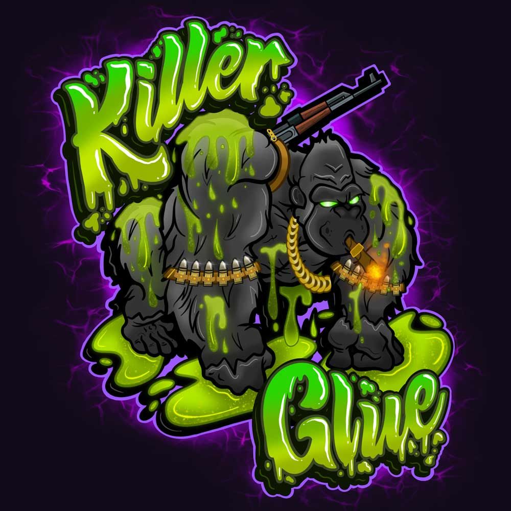 Killer Glue Female Cannabis Seeds by Little Chief Collabs